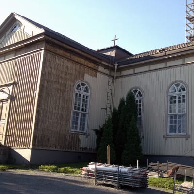 Suodenniemen kirkko remontissa