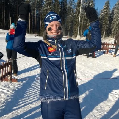 Mirka Suutari firar medalj