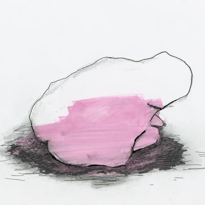 Abstrakt bild av konstnären Anna-Sofia Nylund