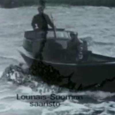 Kuvakaappaus Taistelu saaristostamme -dokumentista vuodelta 1975.