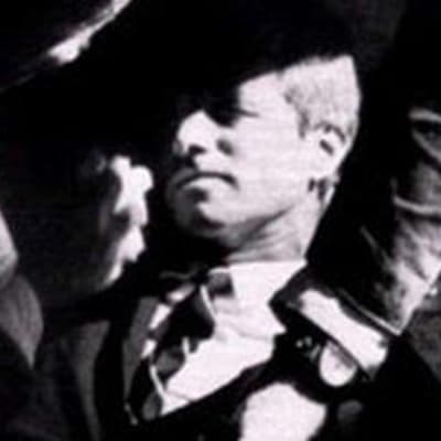 Laukauksesta osuman saanut Robert Kennedy vuonna 1968.
