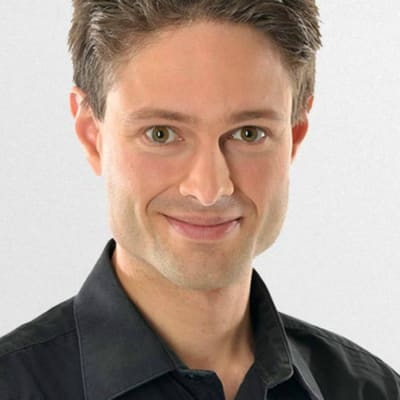 SVT:s meteorolog Joel Mellin.