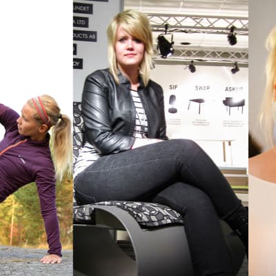 Lina, Victoria och Carro är månadens bloggare.