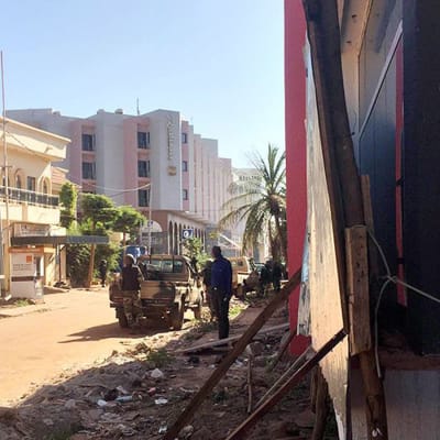 Attack mot lyxhotell i Mali
