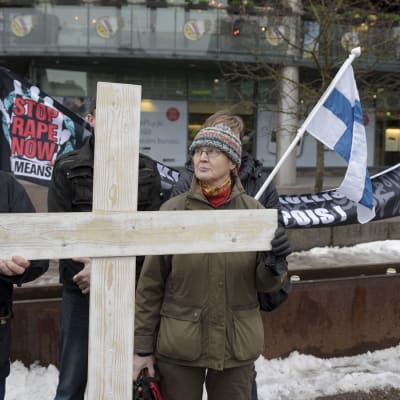 Stäng gränserna-demonstration