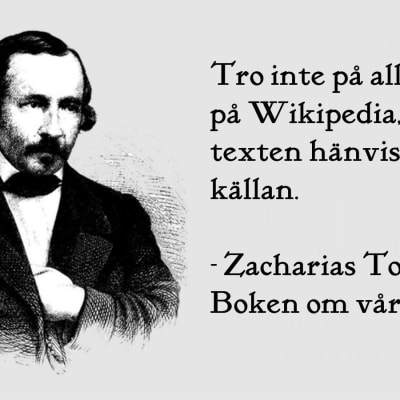 Illustration till text om Wikipedia - ANVÄND EJ I ANNAT SAMMANHANG