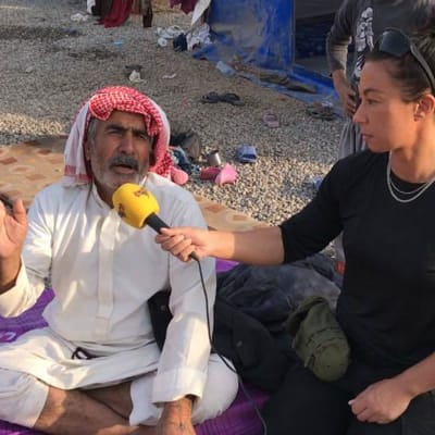 Expressen-journalisten magda Gad besöker Mosul