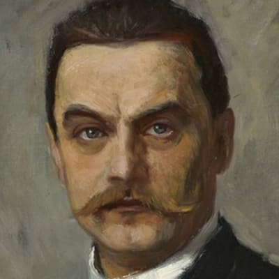 Albert Edelfelt, självporträtt