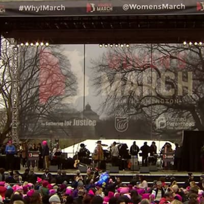 Kvinnomarschen i Washington 21.1.2017