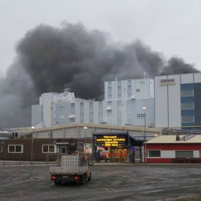 Brand i Meri-Pori 30.1.2017
