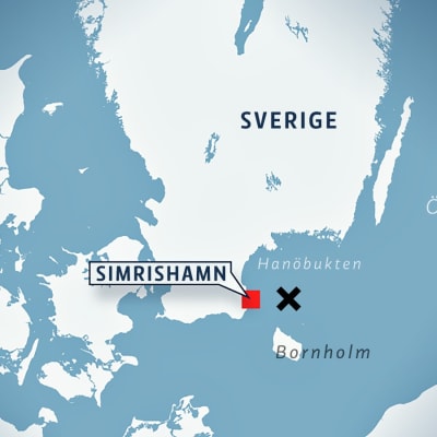 Olyckan inträffade cirka 40 kilometer österom Simrishamn.