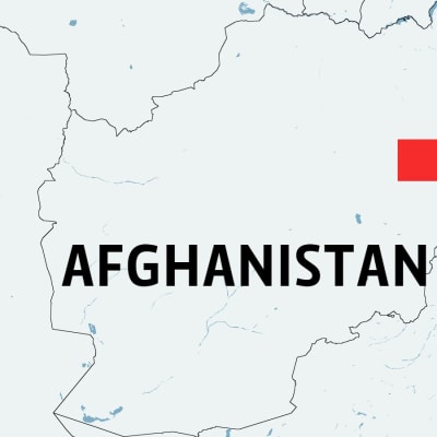 Karta Kabul, Afghanistan.