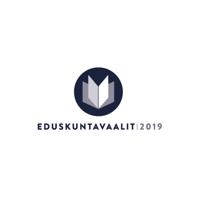 Logotypen för riksdagsvalen 2019