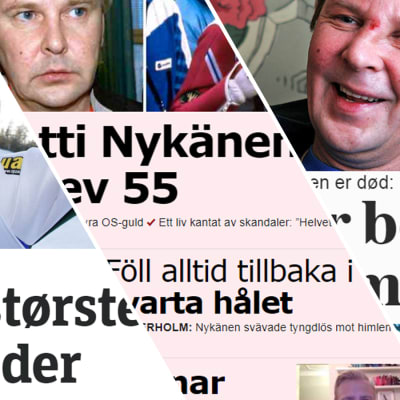 Matti Nykänen i utländsk media. 