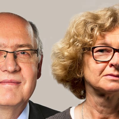 Johan Kjellberg och Anne Suominen från