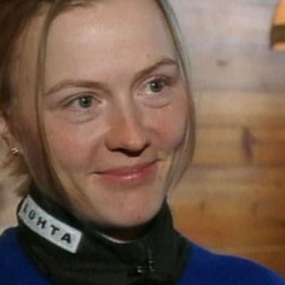 Virpi Sarasvuo (entinen Kuitunen) Urheiluruudun haastattelussa 2003