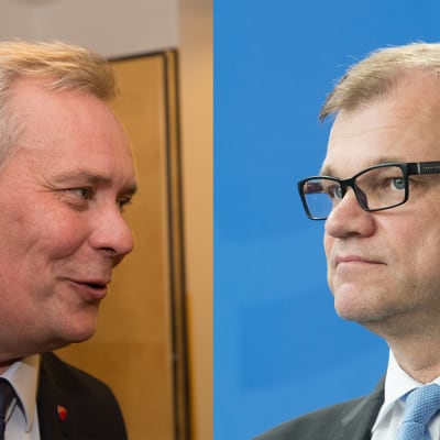 Bidcollage: Antti Rinne och Juha Sipilä