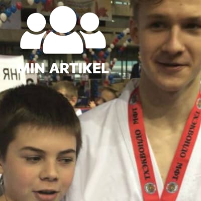 Porträttbild på Arseny Ignatieva och Rufus Kesti.