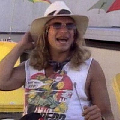 Laulaja David Lee Roth Kamera kiertää -ohjelman haastattelussa