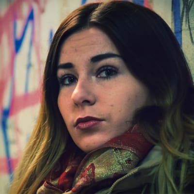 Rapartisten Linda-Maria Roine, alias Mercedes Bentso.