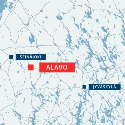 Karta som visar var Alavo ligger.