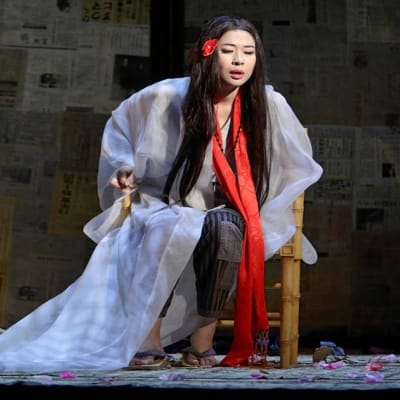 Foto från Madame Butterfly på Nationaloperan.