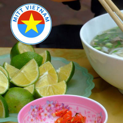 Pho bo, vietnamesisk nudelsoppa med nötkött