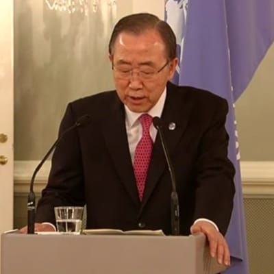 FN:s generalsekreterare Ban Ki-moon