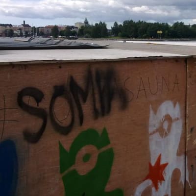 Salasauna Sompasaaressa