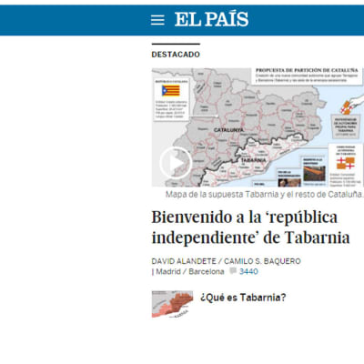 Tabarnia (Skärmdump / El País)