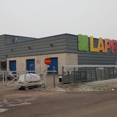 Lappset Groupin Rovaniemen tehdas.