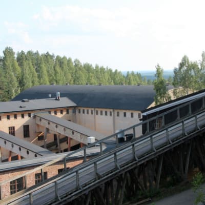 Ouotkummun vanhaa kaivos aluetta.