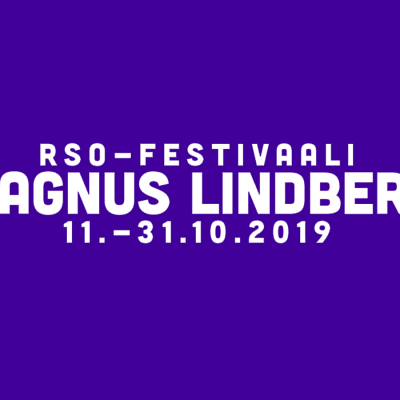 RSO-festivaali Magnus Lindberg logo