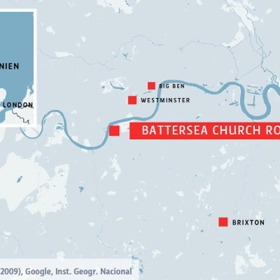 karta över england