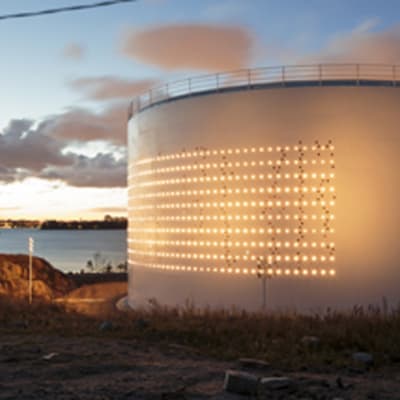 Oljehamnen på Degerö i Helsingfors