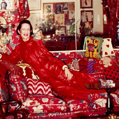 Diana Vreeland visste hur man inredde ett vardagsrum.
