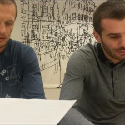 Vladimir Nikitović och Ivica Milutinović anklagar tränaren Juntunen.