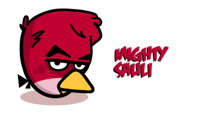 Angry birds som ser ut som president kandidaterna