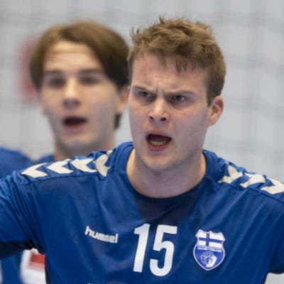 Richard Sundberg i landslaget.