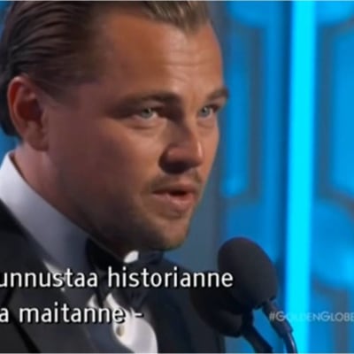 Leonardo DiCaprio, Golden Globe 2016