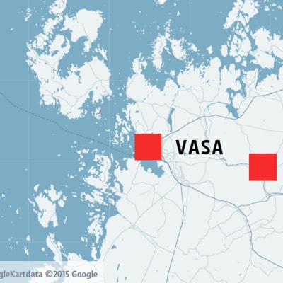 Lillkyro och Vasa på Kartan