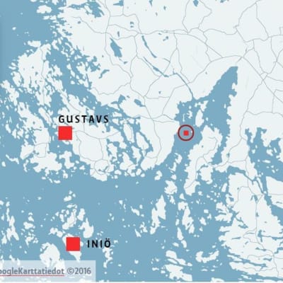 Karta över Gustavs.