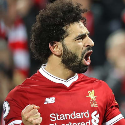 Mohamed Salah firar i Liverpool.