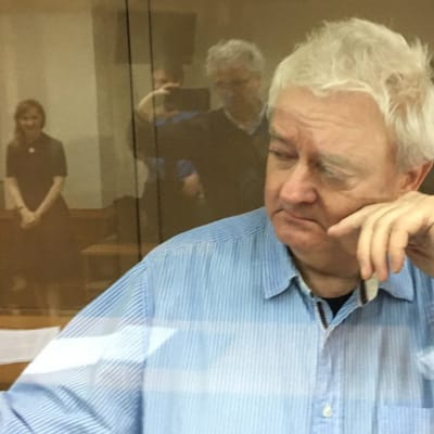 Spionmisstänkte Frode Berg grät i rättssalen i Moskva då hans fall behandlades där i slutet av januari. 