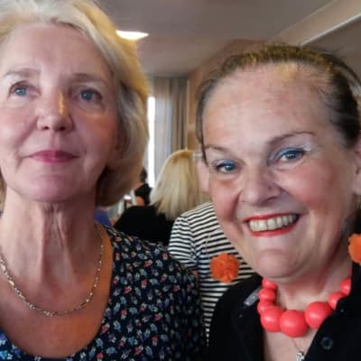 Porträtt Ulla Nyström och Gunilla Luther-Lindqvist