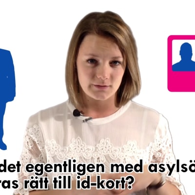 Michaela Rosenback talar in i kameran.