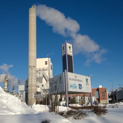 UPM:s och Billeruds fabriker i Jakobstad