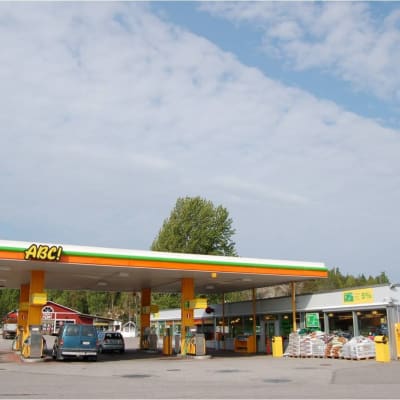 ABC-bensinmacken i Pickala i Sjundeå.