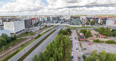Tiedepuiston kantta suunnitellaan Turun Kupittaan ja Itäharjun välille Helsinginkadun yläpuolelle.