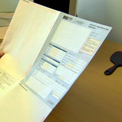 Deklarationsblankett för skatt